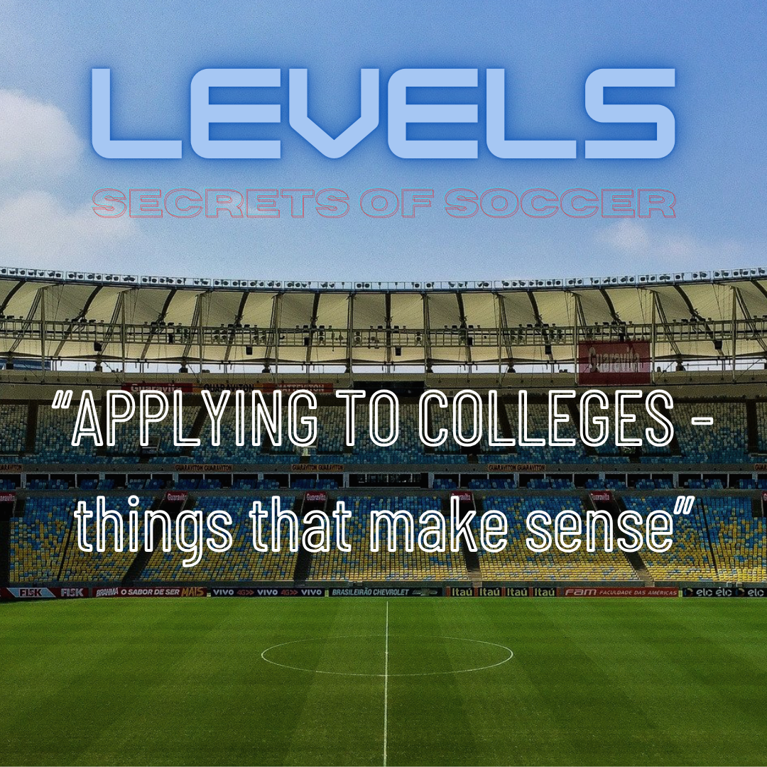 Applying to Colleges – things that make sense